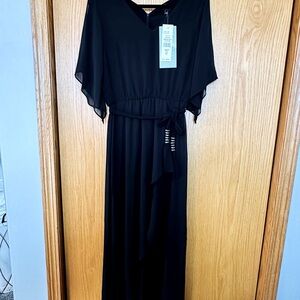 Elegant Black Women's Dress